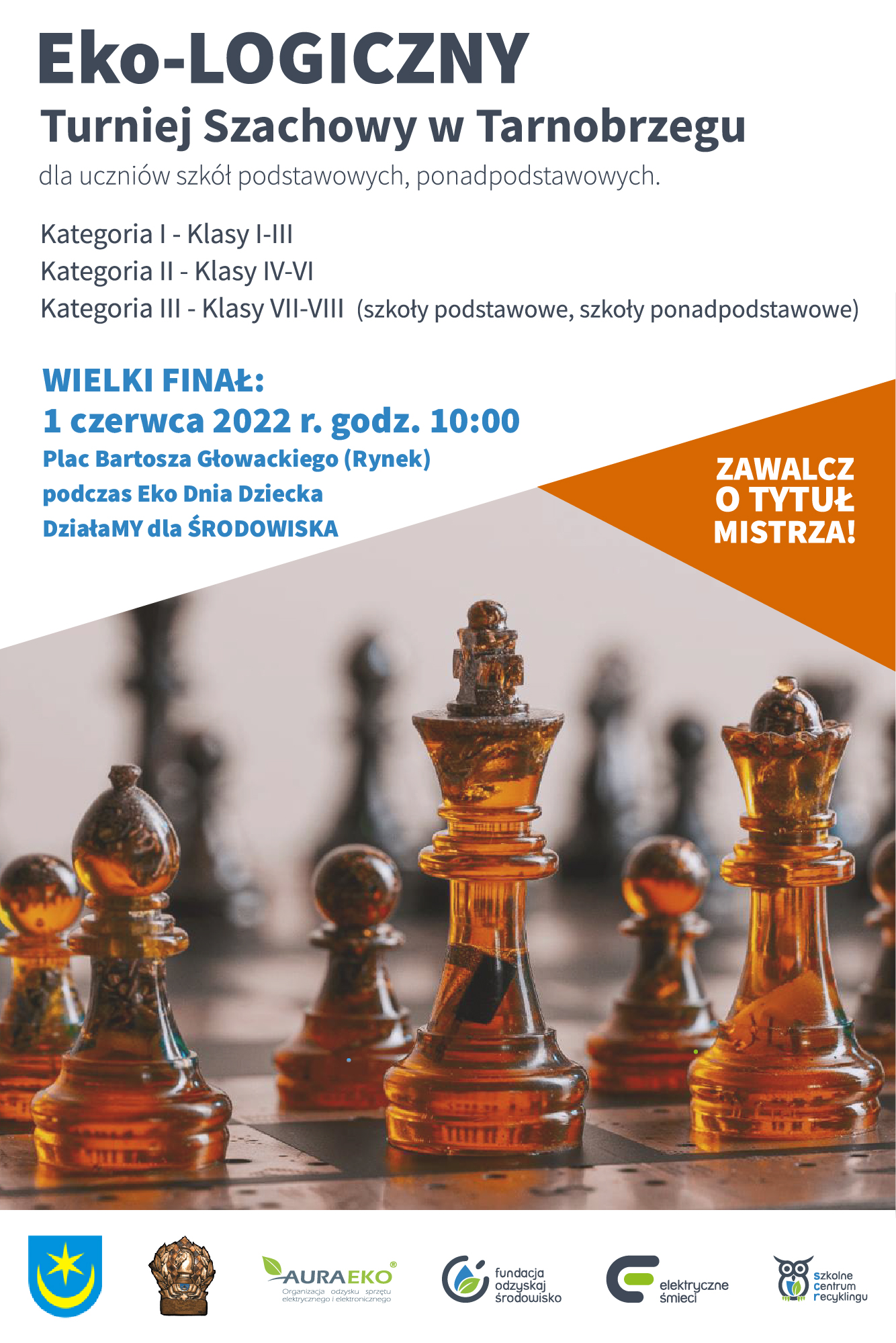 Eko-LOGICZNY Turniej Szachowy w Tarnobrzegu